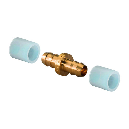 Муфта для PE-X латунь Q&E Дн 14 в/к кольцо Uponor 1058659