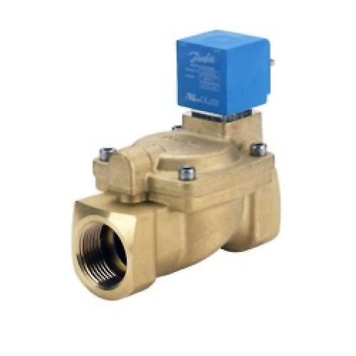 Danfoss 042U426702 — Клапан электромагнитный EV220W, присоединение внутренняя резьба G 1 1/4", материал уплотнения NBR, нормально закрытый