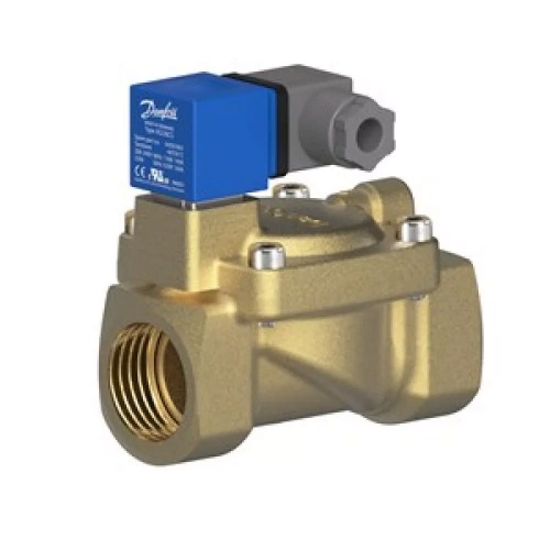 Danfoss 042U471402 — Клапан электромагнитный EV220W, присоединение внутренняя резьба G 1/2", материал уплотнения EPDM, нормально закрытый