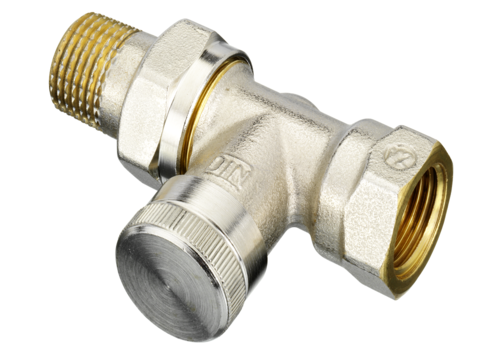 Danfoss 003L0146 Клапан запорный для радиатора RLV никель Ду 20