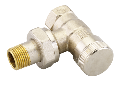 Danfoss 003L0143 Клапан запорный для радиатора RLV никель Ду 15