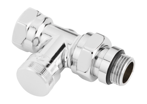 Danfoss 003L0274 Клапан запорный для радиатора RLV-CX хром Ду 15