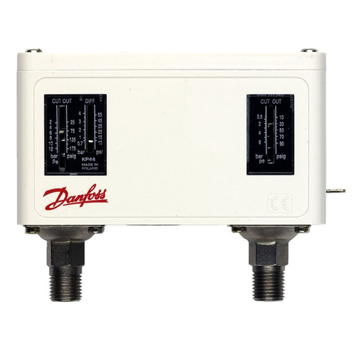 060-001366 Danfoss Реле давления сдвоенное KP 44 2 - 12 бар 2хG1/4